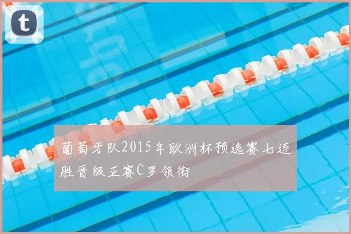 葡萄牙队2015年欧洲杯预选赛七连胜晋级正赛C罗领衔